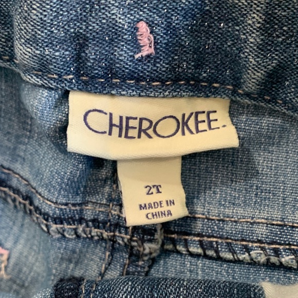 Cherokee Blue Kids Flared Denim Jeans - Picture 5 of 6